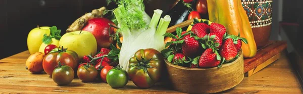 farklı sebze ve meyve türleri