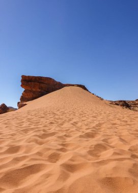 Wadi rum çöl manzara, Jordan