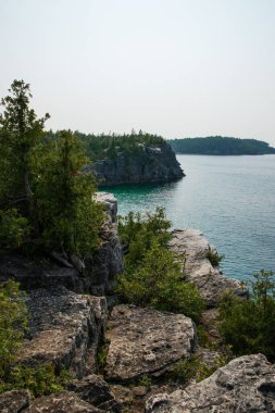 Grotto, Bruce Yarımadası Ulusal Parkı. Tobermory, Ontario.