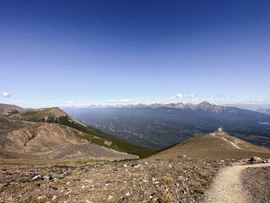 Panoramic views from the Jasper Tramway. Alberta, Canada.  clipart