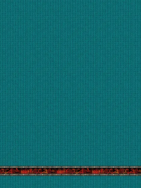 stock image Indian Dupatta Kantha embroidery artwork carpet for digital textile print. Fancy Rug Digital seamless geometric background Design pastel color. Retro Kurtis Vintage Carpet Print Design Illustration.