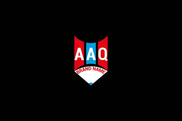 AAQ harfi logo vektör tasarımı, basit ve modern AAQ logosu. AAQ lüks alfabe tasarımı