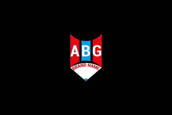 ABG harfli logo vektör tasarımı, ABG basit ve modern logo. ABG lüks alfabe tasarımı