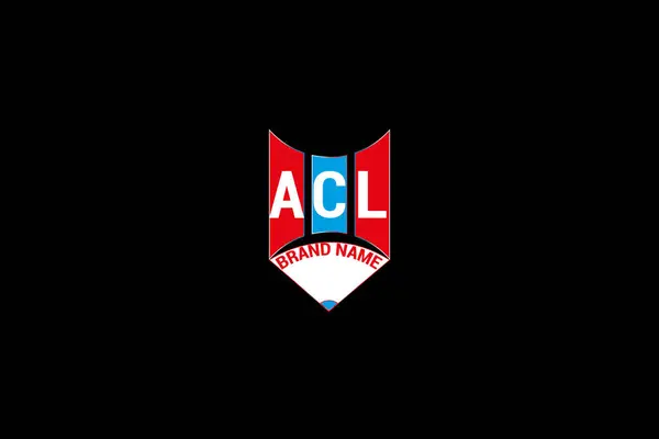 ACL harfi logo vektör tasarımı, ACL basit ve modern logo. ACL lüks alfabe tasarımı