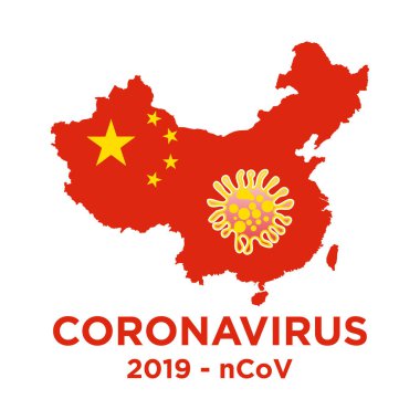 Virüs Corona vektörleri. Corona Virüsü Wuhan.corona virüsü enfeksiyonu. Beyaz arka plan. Vektör İllüstrasyonu.