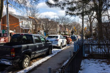 Toronto, Kanada - Otomobilli Toronto Caddesi 