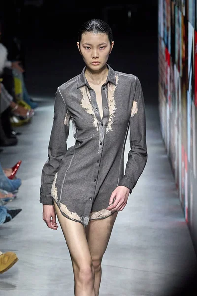 Diesel - Runway - Milan Moda Haftası / Kış 2024-2025MILAN, ITALY - FEBRUARY 21: Diesel Ready to Wear Fall / Winter 2024-2025 moda gösterisi (Fotoğraf: Mauro Di Bonaventura )