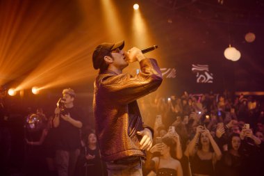 Bresh pseudonimo di Andrea Brasi ItalyTortoreto, İtalya 'da 31: Bresh, İtalya' nın Teramo kentinde 31 Ocak 2024 tarihinde disko PLAZA 'da sahne aldı. Fotoğraf: Mauro Di Bonaventura) 