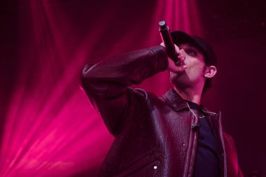 Bresh pseudonimo di Andrea Brasi ItalyTortoreto, İtalya 'da 31: Bresh, İtalya' nın Teramo kentinde 31 Ocak 2024 tarihinde disko PLAZA 'da sahne aldı. Fotoğraf: Mauro Di Bonaventura) 