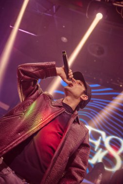 Bresh pseudonimo di Andrea Brasi ItalyTortoreto, İtalya 'da 31: Bresh, İtalya' nın Teramo kentinde 31 Ocak 2024 tarihinde disko PLAZA 'da sahne aldı. Fotoğraf: Mauro Di Bonaventura) 