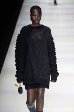 Anteprima Moda Şovu - Runway - Milan Moda Haftası - Kadın giyim / Kış 2025 / 2026 MILAN, ITALY - FEBRUARY 27: Scuola Militare Teuli (Fotoğraf: Mauro Di Bonaventura)