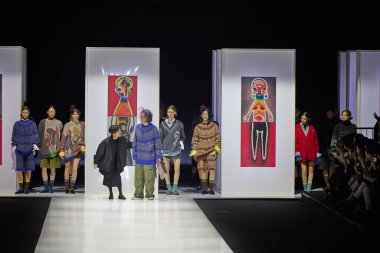 Anteprima Moda Şovu - Runway - Milan Moda Haftası - Kadın giyim / Kış 2025 / 2026 MILAN, ITALY - FEBRUARY 27: Scuola Militare Teuli (Fotoğraf: Mauro Di Bonaventura)