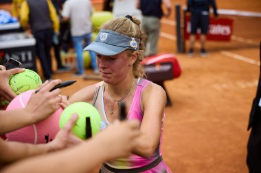 Internazionali BNL D 'Italia 2025 - ROME, ITALY - 9 Mayıs: Victoria Azarenka Internazionali BNL D' Italia 9 Mayıs 2025 tarihinde İtalya 'nın Roma kentinde. Fotoğraf: Mauro Di Bonaventura )