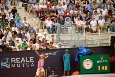 Internazionali BNL D 'Italia 2025 - ROME, ITALY - 9 Mayıs: Victoria Azarenka Internazionali BNL D' Italia 9 Mayıs 2025 tarihinde İtalya 'nın Roma kentinde. Fotoğraf: Mauro Di Bonaventura )