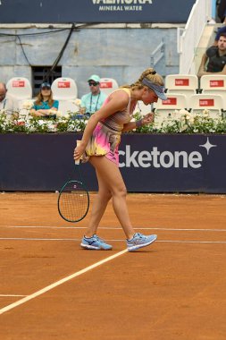 Internazionali BNL D 'Italia 2025 - ROME, ITALY - 9 Mayıs: Victoria Azarenka Internazionali BNL D' Italia 9 Mayıs 2025 tarihinde İtalya 'nın Roma kentinde. Fotoğraf: Mauro Di Bonaventura )