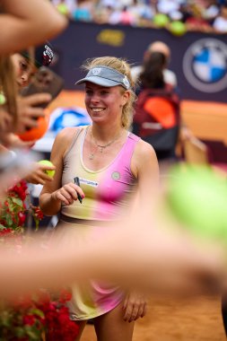 Internazionali BNL D 'Italia 2025 - ROME, ITALY - 9 Mayıs: Victoria Azarenka Internazionali BNL D' Italia 9 Mayıs 2025 tarihinde İtalya 'nın Roma kentinde. Fotoğraf: Mauro Di Bonaventura )