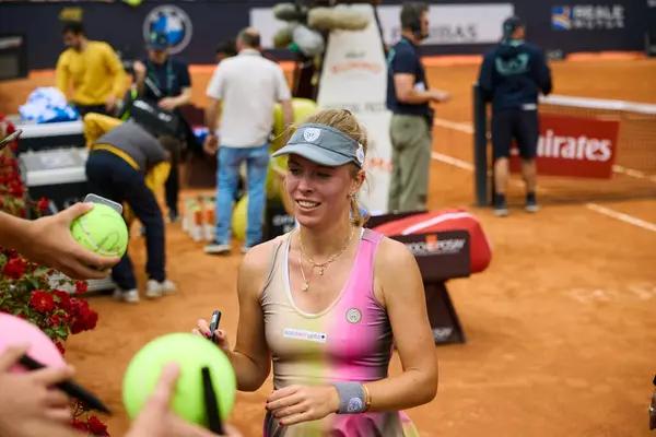 Internazionali BNL D 'Italia 2025 - ROME, ITALY - 9 Mayıs: Victoria Azarenka Internazionali BNL D' Italia 9 Mayıs 2025 tarihinde İtalya 'nın Roma kentinde. Fotoğraf: Mauro Di Bonaventura )