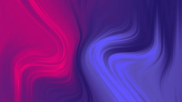 4K液体梯度动画 色彩斑斓的梯度流体柔和的色彩背景 明亮色彩的抽象运动 — 图库视频影像