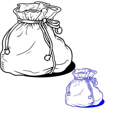 Noel Baba illüstrasyon ve 2024 vektörü