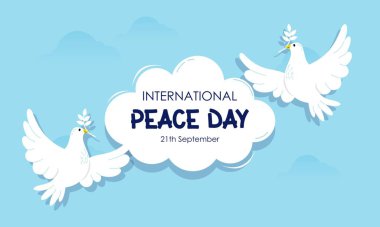 Uluslararası Barış Günü Sancak Arkaplanı