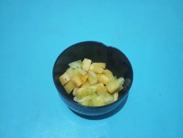 Lezzetli Asya yemeklerinin yakın görüntüsü