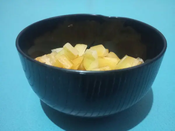 Lezzetli Asya yemeklerinin yakın görüntüsü