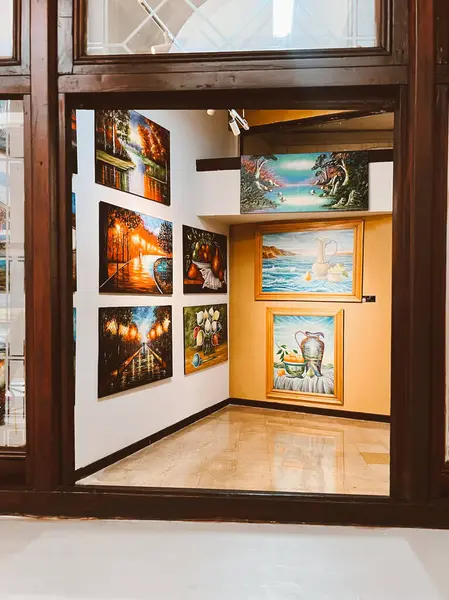 Medellin Antioquia Kolumbien März 2024 Kunsträume Nationalpalast Einkaufszentrum — Stockfoto