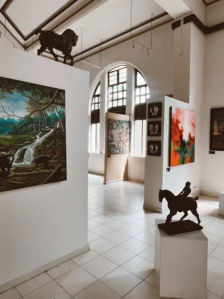 Medellín Antioquia Colombia Marzo 2024 Salas Arte Centro Comercial Del —  Fotos de Stock