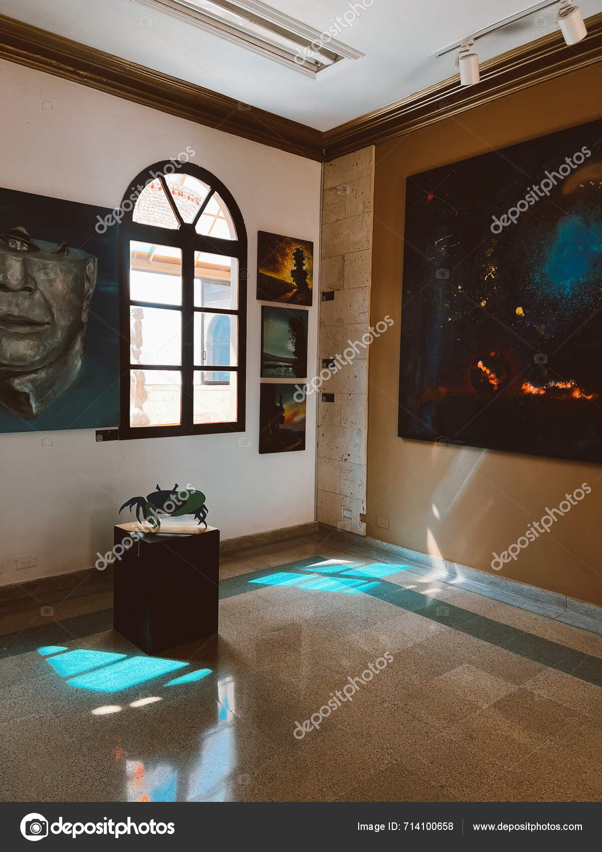 Medellin Antioquia Colombia March 2024 Art Rooms National Palace