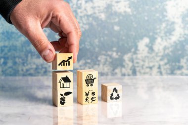 Intelligent Investing exploring different ways to invest for financial success. Investment concept and money protection. High quality photo