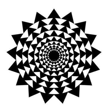 bir tacın siyah beyaz çizimi