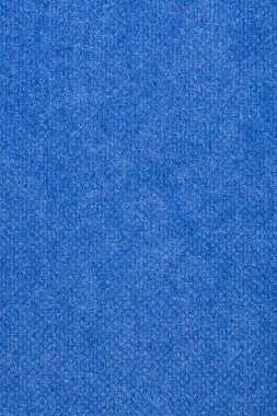 Mavi doku yün kumaş arka plan yüzey halısı