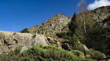 Aiguestortes Ulusal Parkı, Katalonya, İspanya, Avrupa. Yüksek kalite fotoğraf