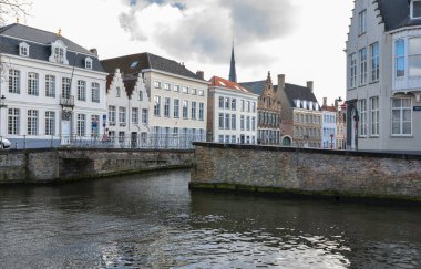 Brugge, Belçika, Avrupa, büyüleyici şehir