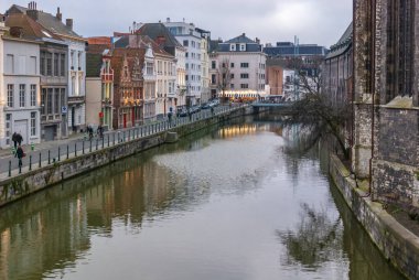 Gante, Belçika, Avrupa, büyüleyici şehir