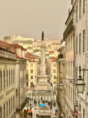 Lisboa, Portekiz, şehir merkezi.