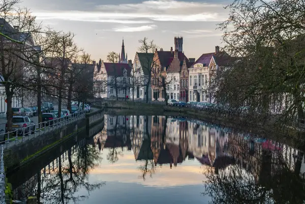 Brujas Bélgica Europa Ciudad Encantadora — Foto de Stock