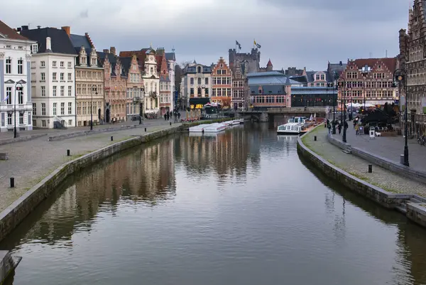 Gante Bélgica Europa Cidade Charmosa — Fotografia de Stock