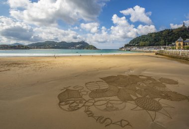 San Sebastian, Donostia, Euskadi, İspanya, Bask Ülkesi