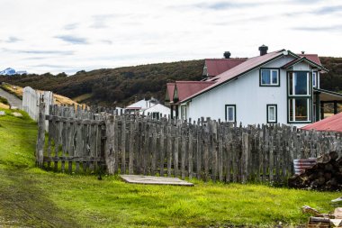 Harberton RancHarberton Ranch, Tierra del Fuego, Usuahia, Beagle Channel, Argentinah, Tierra del Fuego, Usuahia, Beagle Channel, Arjantin. Yüksek kalite fotoğraf