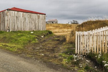 Harberton RancHarberton Ranch, Tierra del Fuego, Usuahia, Beagle Channel, Argentinah, Tierra del Fuego, Usuahia, Beagle Channel, Arjantin. Yüksek kalite fotoğraf