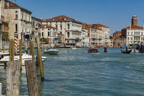 Une Promenade Dans Ville Magique Venise Ville Magique Photo Haute — Photo