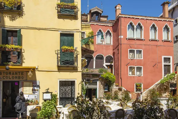 ヴェネツィアの魔法の街を散策する魔法の街 高品質の写真 — ストック写真