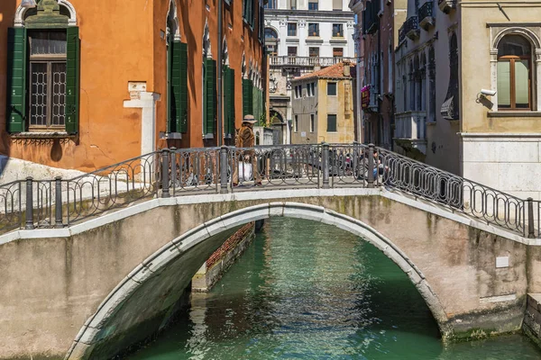 Sihirli Şehir Venedik Bir Yürüyüş Yüksek Kalite Fotoğraf — Stok fotoğraf