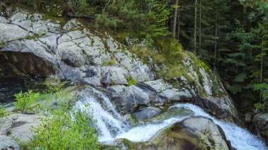 Aiguestortes Ulusal Parkı. Yüksek kalite fotoğraf