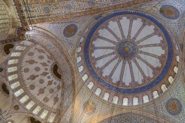 Mavi Cami - İstanbul 'un en önemli camii. Yüksek kalite fotoğraf