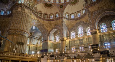 Mavi Cami - İstanbul 'un en önemli camii. Yüksek kalite fotoğraf