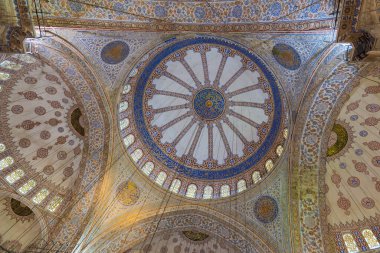 Mavi Cami - İstanbul 'un en önemli camii. Yüksek kalite fotoğraf