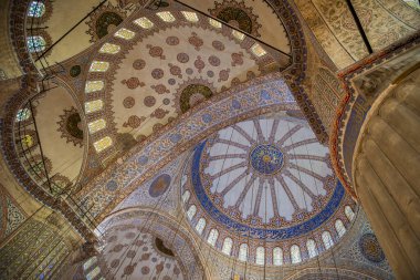 Mavi Cami - İstanbul 'un en önemli camii. Yüksek kalite fotoğraf