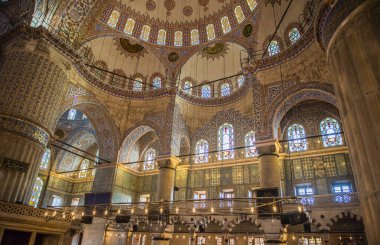Mavi Cami - İstanbul 'un en önemli camii. Yüksek kalite fotoğraf
